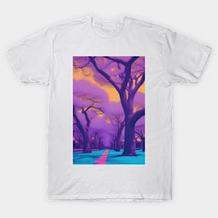 Jacaranda trees - purple blooming T-Shirt